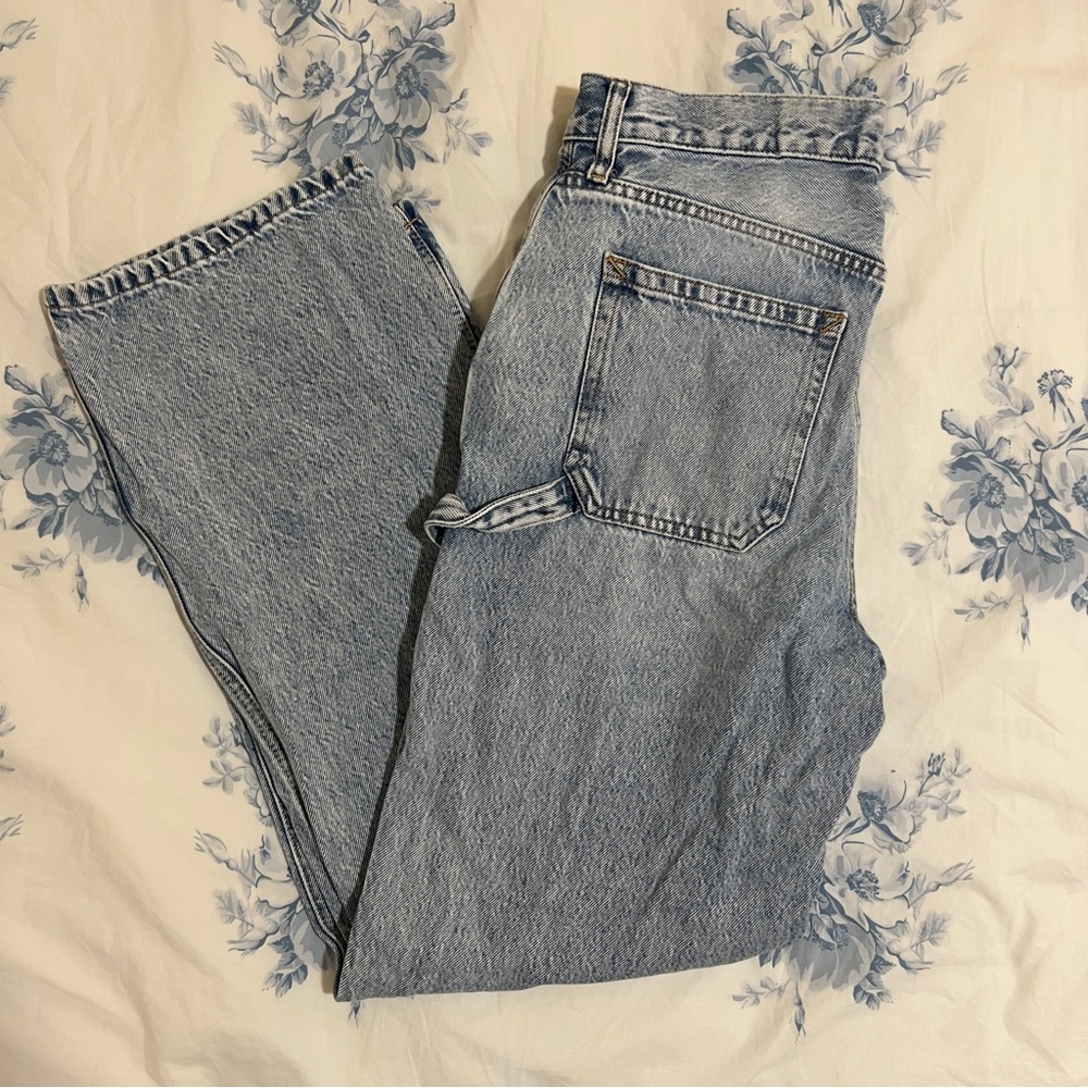 Aeropostale Size 8 Regular Classic 90s Baggy Blue Denim Jeans